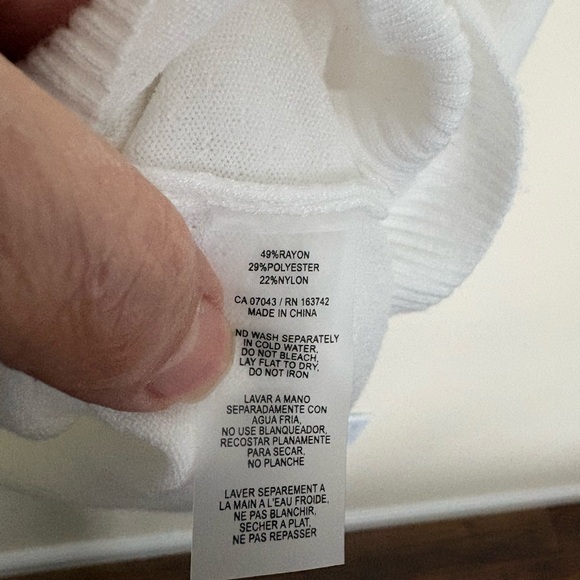 AAEDA Floral Appliqué Cardigan  with Pink Roses - Picture 8 of 8